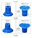 LIAWAYIV 10pcs Robot Industrial Strong Film Plastic Bag Suction Cup Suction Nozzle Vacuum Suction Nozzle Vacuum Pad F18 F26 F33 Accessories(F26 and 1-8 Set)