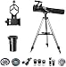 Produktbild HZWLF 76mm Reflektor Astronomisches Teleskop für Kinder, Anfänger Außenhimmel Reflektor Kinder Pädagogisches Monoskop Erwachsene Travel Spotting Scope