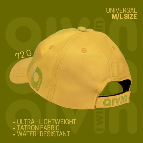 Image of Aivin Flexrush Cap | Water-Resistant Tatron Fabric | Ultra Lightweight | Ventilated Eyelids | Stylish & Breathable | Universal M /L Size