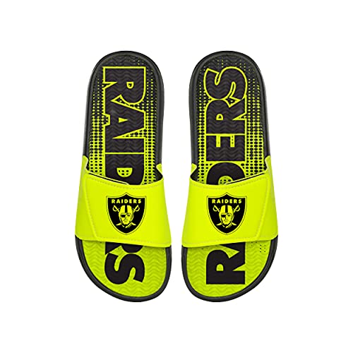Image of FOCO Men's NFL Team Logo Sport Shower Foam Slide Flip Flop Sandals