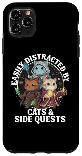 Cats Side Quest Disturted  ʔ ȃ[A X}zP[X iPhone 11 Pro Max p