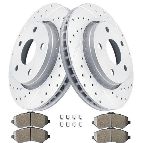 Image of Acinoparts Front Brake Kit for 2007 2008 2009 2010 2011 2012 2013 2014 2015