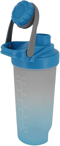 Miniatura 3 de BOTELLA SHAKER PLÁSTICO (azul)