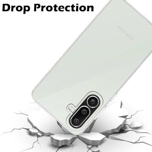 Image of Amazon Brand - Solimo for Samsung Galaxy M56 5G Premium Transparent Soft Silicon Crystal Clear Back Cover [Transparent]