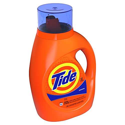 Image of Tide Original Scent Liquid Laundry Detergent, 32 loads, 50 fl oz (Packaging May Vary)