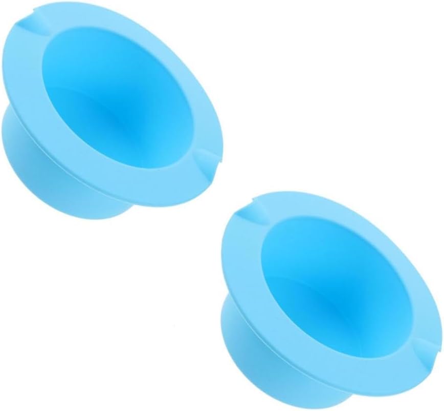 Gatuida 2pcs Silicone Wax Warmer Pot Hair Removal Tool Wax Heater Bowl for Hard