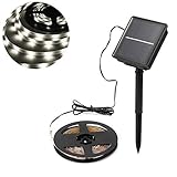 ✅Einfache Bedienung: Diese Leiste mit selbstklebendem Klebeband auf der Rückseite ist kabellos, einfach zu installieren und zu bedienen. Sie eignet sich perfekt für die Beleuchtung von Garten, Terrasse, Rasen, Veranda, Tor, Garten, Weihnachtsbeleuchtung usw.