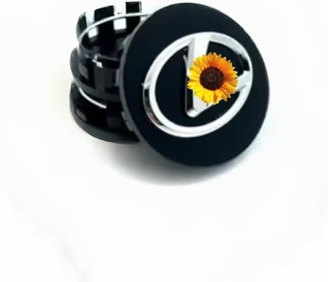 4-Piece Center Wheel Caps,for Lexus Hub Cover Replacement.