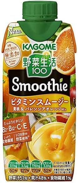 KAGOME スムージー 桜姫様用 野菜生活100 Smoothie ビタミンスムージー｜カゴメ株式会社