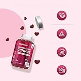 Ashwagandha Gummies 1200mg - 120 Gummies - 2 Months Supply - Tasty Natural Raspberry Flavour - 2 per Day - Ashwagandha Root Extract Supplement - Vegan, Non-GMO, Gluten-Free & Travel-Friendly - Image 3