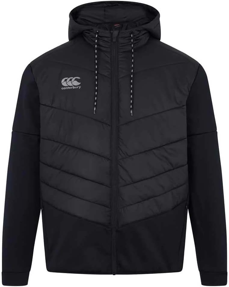 Canterbury Men's Hybrid Jacket - Black/Grey - XXXL