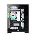 Bluegears Bgears b-Pellucid MicroATX (Fans NOT Included) Gaming PC Case with Infinity Tempered Glass and USB 3.0 x 2.