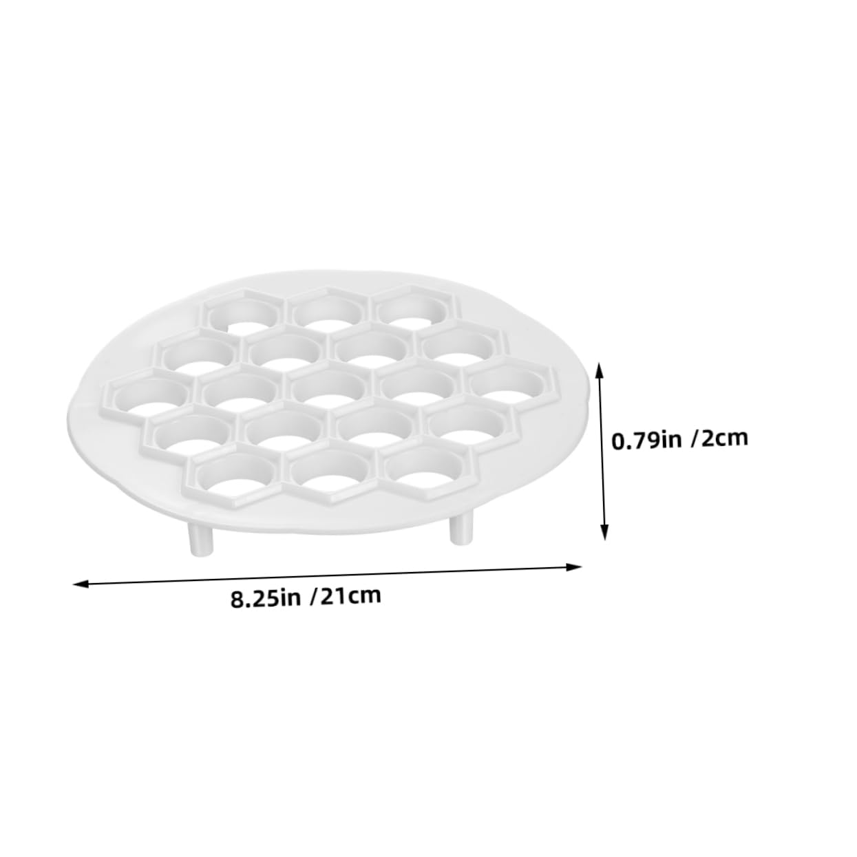 Cabilock 4 Sets Dumpling Mould Beginner Friendly Pierogi Press for Easy Homemade Dumplings Space Efficient Kitchen Tool for Family Gatherings Crafted From Food Grade Materials
