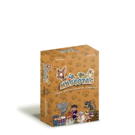 Atomo Games Mascotas | Juego de Mesa en Familia | Juego de Mesa de Cartas Infantil | Juego de Mesa para Niños a Partir de 4 Años | Juego de Mesa de Animales