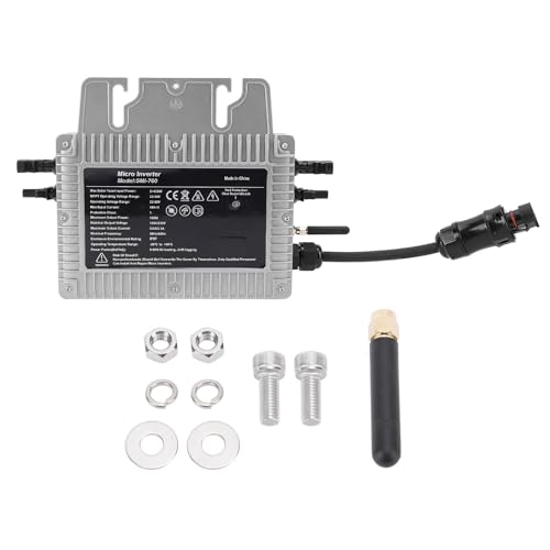 Inversor Solar 700W WiFi MPPT IP67 para Solar En Balcón - Alta Eficiencia, Protección...