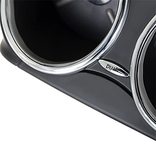 Soporte para portavasos dual negro para autos 2006-2011 miniatura 4