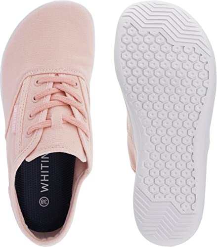 Image of WHITIN Women's Wide Toe Box Canvas Barefoot Shoes W87