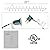 Dazzle Bright Christmas Mini String Lights, 30FT 150 Incandescent Light Up Fairy Lights with UL Certified Xmas Decorations for Indoor Outdoor Yard Party Christmas Tree Decor (Multi-Colored, 1)