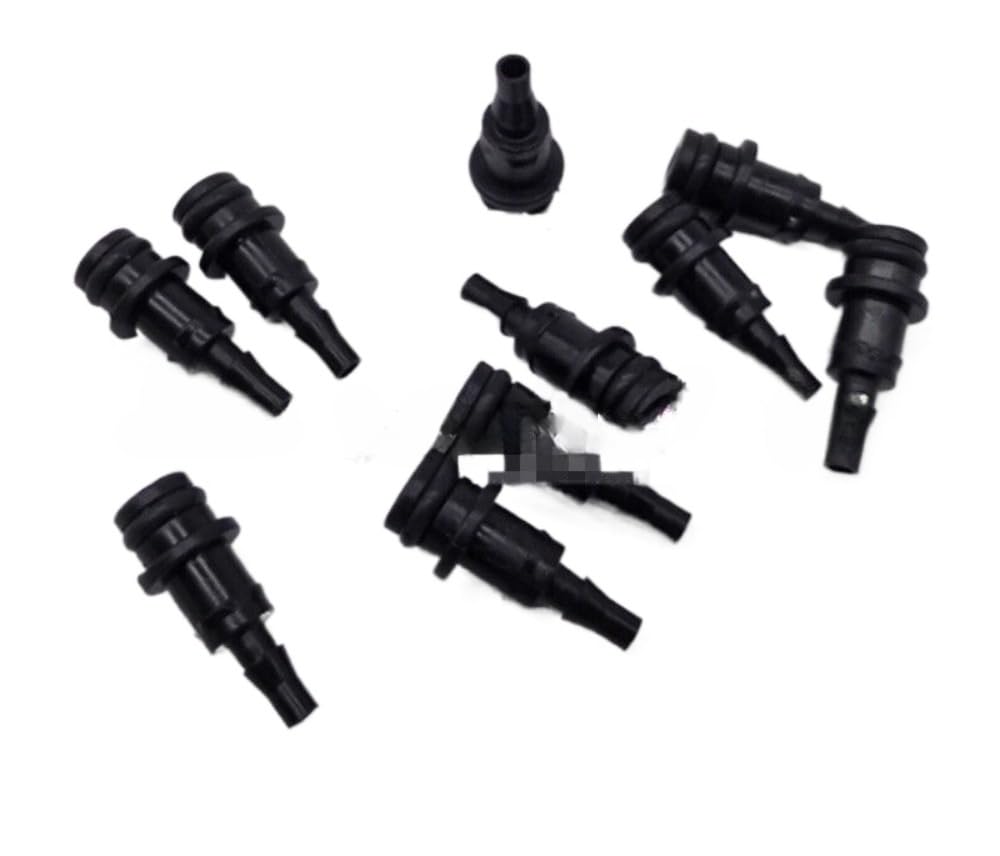 5Pc 09140006257 Pneumatic pin, female 3.0mm, with stop valve