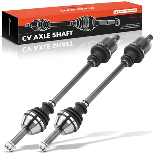 A-Premium Pair (2) Front CV Axle Drive Shaft Assembly Compatible with Polaris Ranger 4x4 500/XP 700 2005-2007, Ranger 6x6 700 EFI 2006-2007, Ranger 4x4 700 2007, Left and Right Side, Replace# 1332423