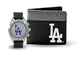 Game Time MLB Men's Watch and Wallet Gift Set (Los Angeles Dodgers)