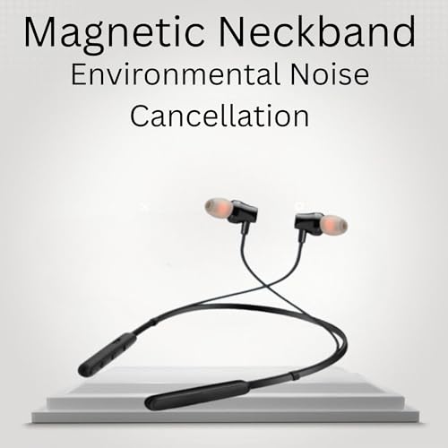 Image of Drumstone ( 𝟏𝟔 𝐘𝐄𝐀𝐑 𝐖𝐀𝐑𝐑𝐀𝐍𝐓𝐘 Bluetooth 5.3 Neckband Earphones - 36H Playtime, Type-C Charging, Unplugged Experience with Powerful Bass and in-Ear Comfort for Daily Use