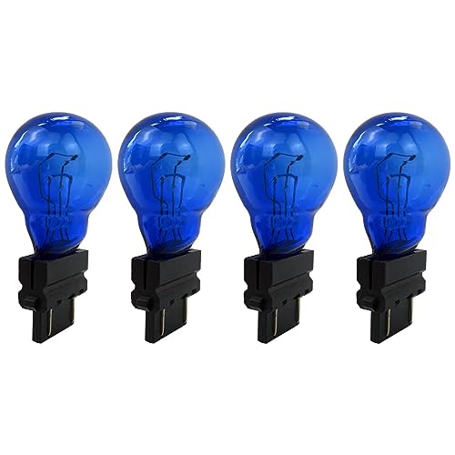 4Pcs 3157 Bombilla LED Azul Miniatura Auto S8 Indicador miniatura 7