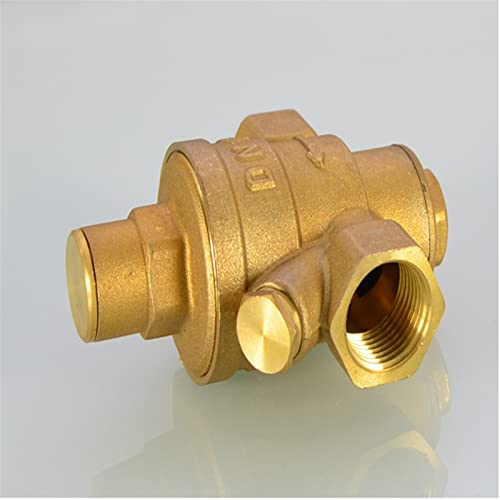 DN15 DN20 DN25 Brass Water Pressure Reducing Maintaining Valves Regulator Adjustable Relief Valves With Gauge Meter… - Image 5