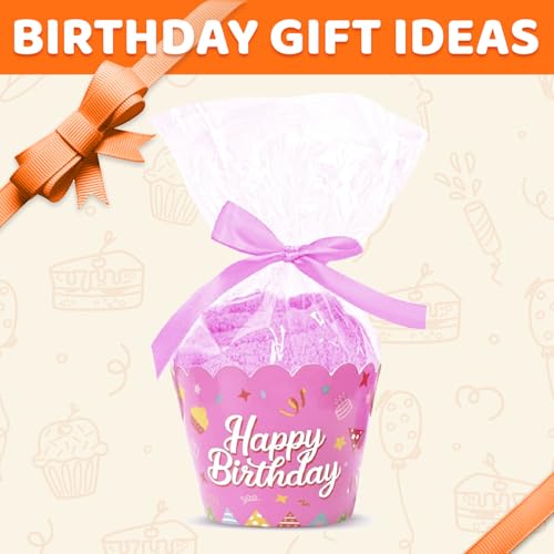 Image of HAPPYPOP Birthday Gifts for Senior Women - Fuzzy Socks for 40 60 70 Year Old