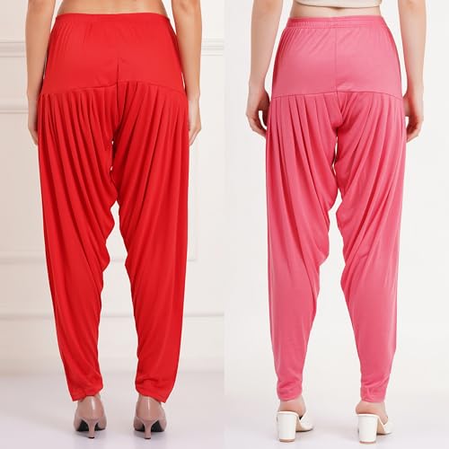 Image of Buy That Trendz Patiala Salwar for Women Relaxed Fit Viscose Patiyala Salwar Harem Bottom Pants