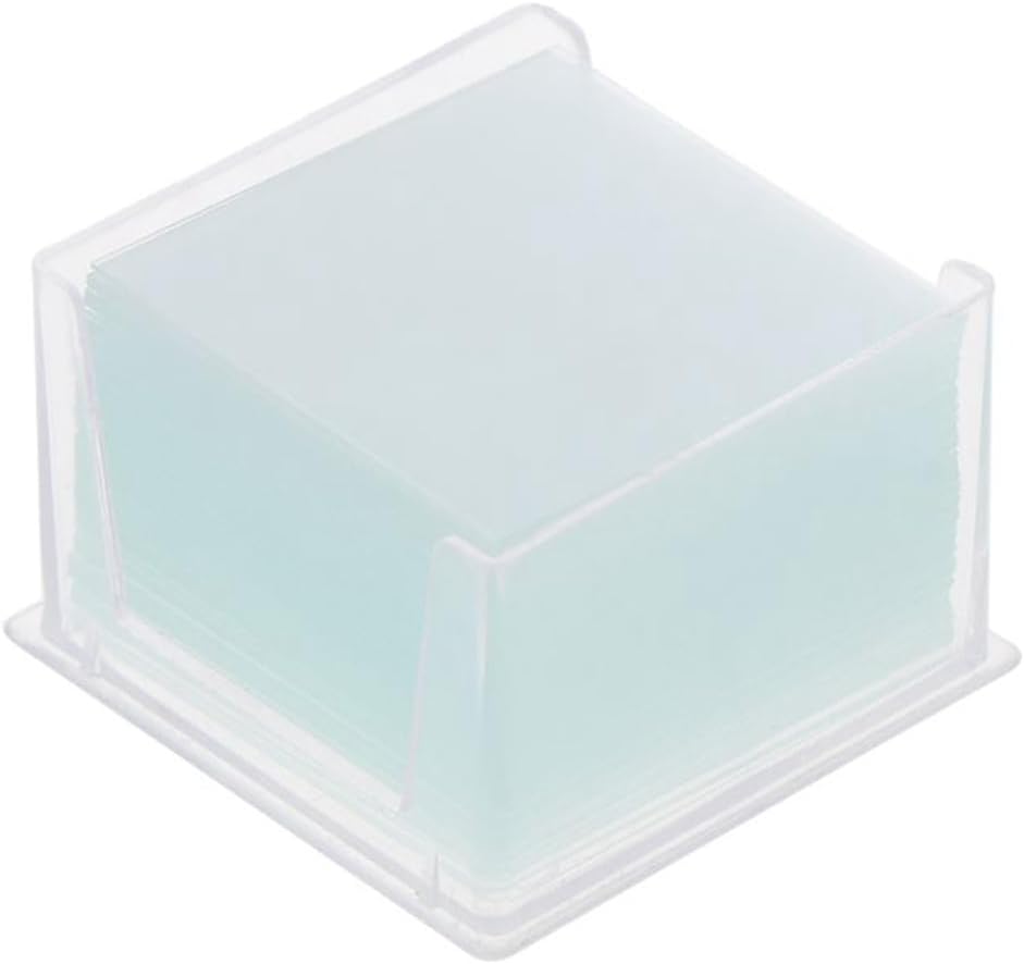 Lab Supplies Replacement Tool Coverslip Slides Square Microscope Cover Glass Set School Education Laboratory 24 * 24mm