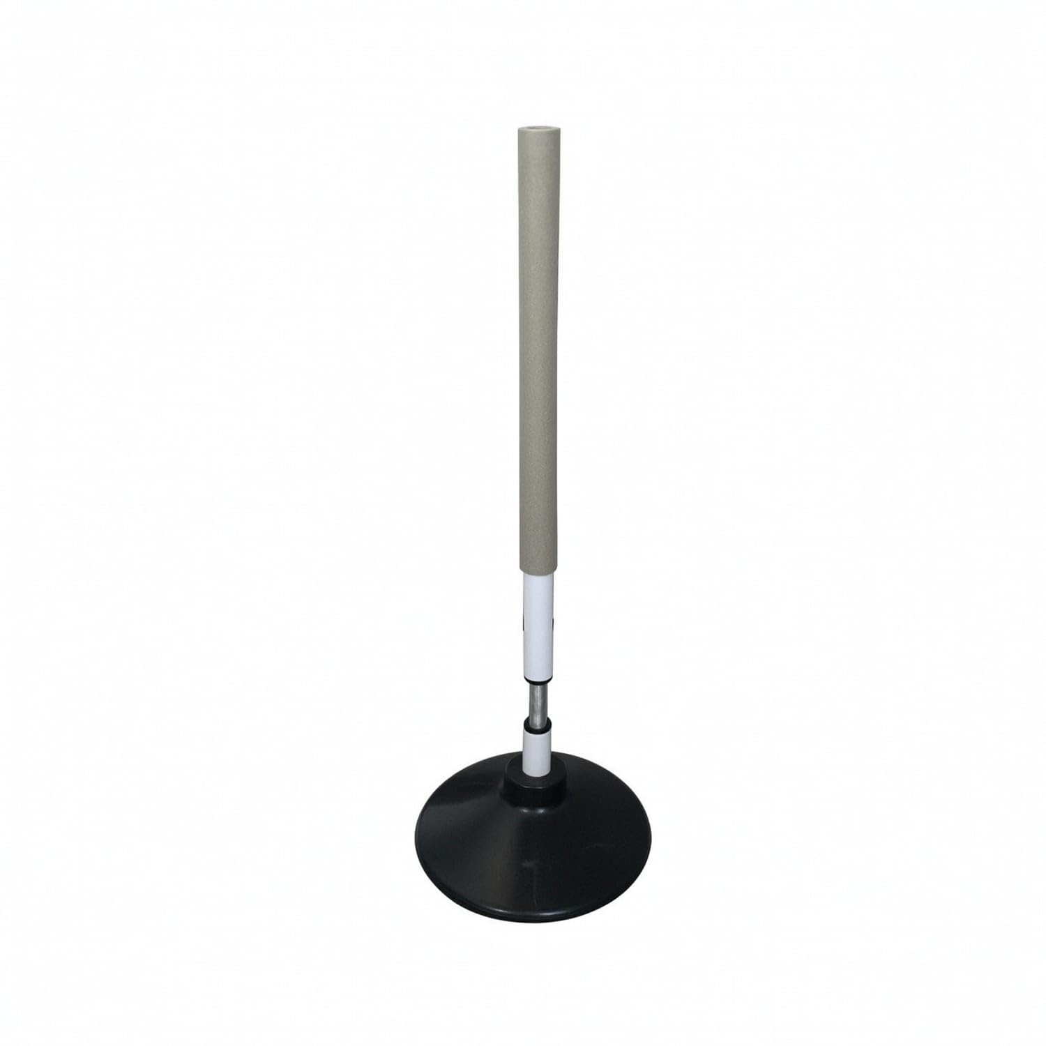 Flexible Rebound Training Pole Stable Agility Pole with Spring Long-Lasting Agility Poles with Rubber Base Weighted for Coaches, Athletes, Gyms, Basketball Practice, Gray, 1.2KG-picture-14