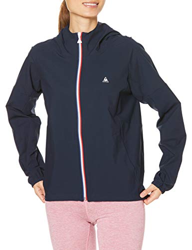 [ルコックスポルティフ] アウター ウィンドブレカー はっ水 ストレッチ 形態安定 フード付き ソロテックス レディース