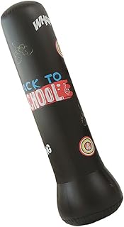 BESPORTBLE Coluna De Boxe De Boxe Saco De Pancadas Infantil Inflável Esportivos Infantis Saco De Areia Inflável De Boxe Inflável Coluna De Boxe Inflável De