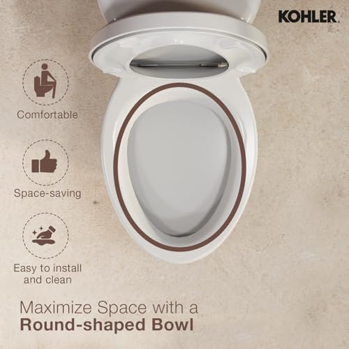 Image of Kohler Ove 1-Pc Toilet With Quiet-Close Seat