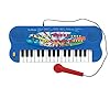 Lexibook, Paw Patrol, Elektronisch toetsenbord met microfoon, 32-toetsen piano, microfoon om te zingen, 22 demosongs, werkt op batterijen, blauw/rood, K703PA