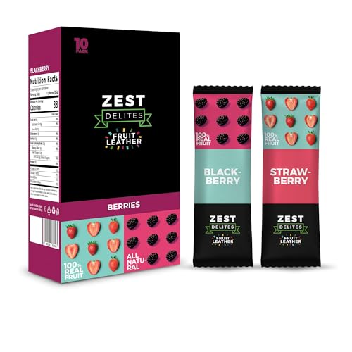 Zest Delites Frutta e fibre, Pelle di Frutta, Snack dietetici e light, Merendine senza Glutine e Barrette Energetiche, Aperitivo Anack con Frutta Secca Mix, Offerta di Snack dolci, 10x25g