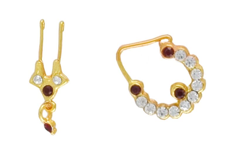 Deity God Jewellery Stone Nathu Bulaki (Nose Pins) for all Gods and Goddesses (78041A) (B0BN38458R) Amazon Price History, Amazon Price Tracker