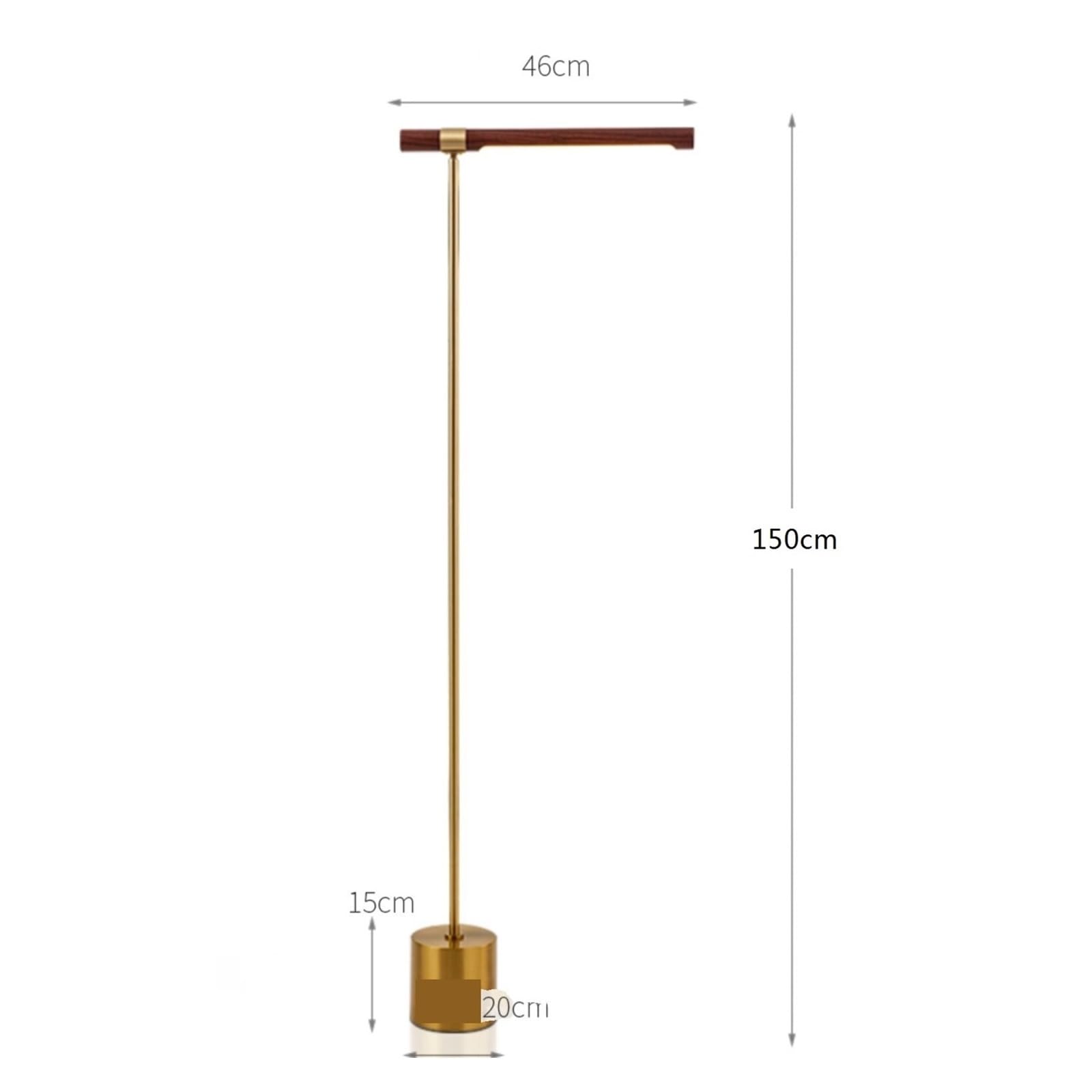 Soggiorno Lampada da Terra Moderna Minimalista in Metallo