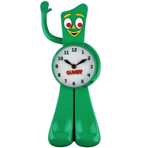NJ Croce Gumby 3-D Motion Clock, Multicolor, (CL 100)