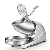 Eisbrecher-Maschine, Elektrische Mixer, Milchtee-Laden Kommerzielle Crushed Ice-Maschine, 380-W-Smoothie-Maschine, Menge an Crushed Ice: 95 Kg/H