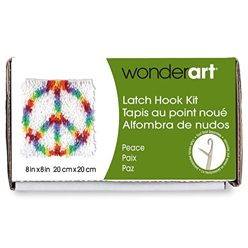 Image of Wonderart Latch Hook Yarn, Peace