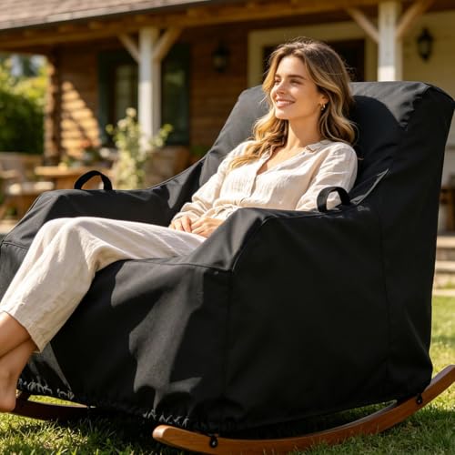 Cubierta de asiento exterior protector para todo clima a prueba de polvo 3