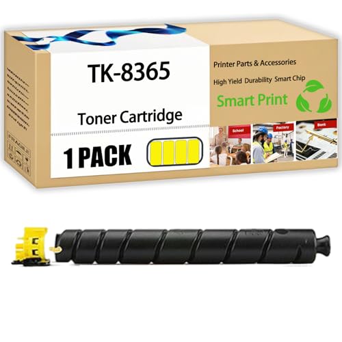 KYTGV Compatible for Kyocera TK-8365 Toner Cartridge TASKalfa 2554ci Printers, High Yield 35000 Pages, with Chip (1 Pack Yellow)