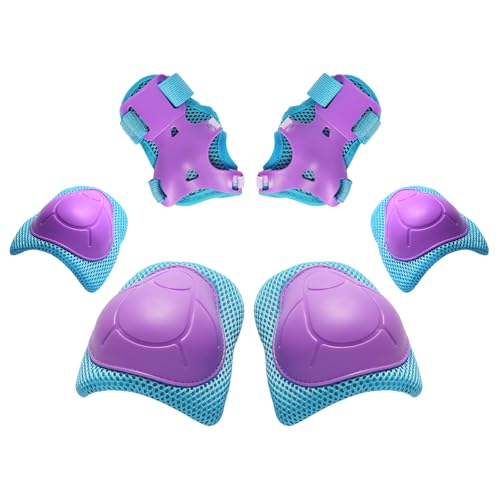 Kids/Youth Knee Pad Elbow Wrist Pads Guards Protective Gear Set, for Roller Skates,Cycling Bike,Skateboard,Inline Skatings,Scooter Riding,and Other Outdoor Sports Activities