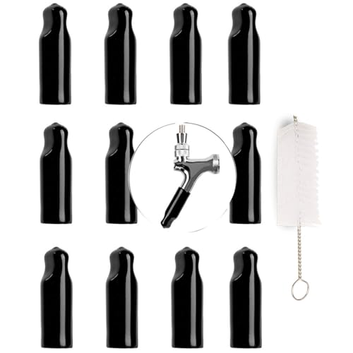 LEGERM Beer Tap Cover Draft Faucet Keg Caps Rubber Tap