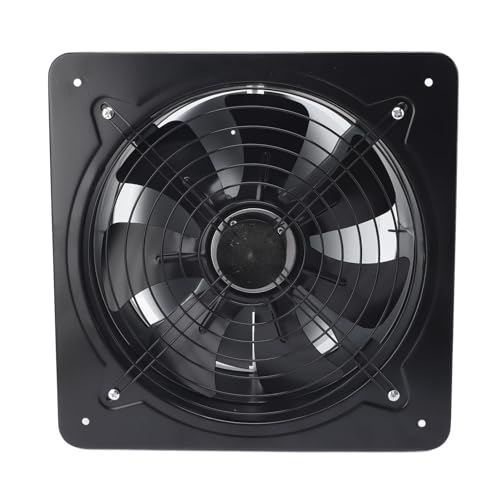 La mejor selección de Extractor de Aire para Cocina - 5 favoritos. 42 Extractor de Aire de 12 Pulgadas, Ventilador de Ventilación de Pared de Metal de Menor Ruido de 60 HZ con Velocidad de 2800 R/min, Extractor de Persiana, Ventilador de Escape de