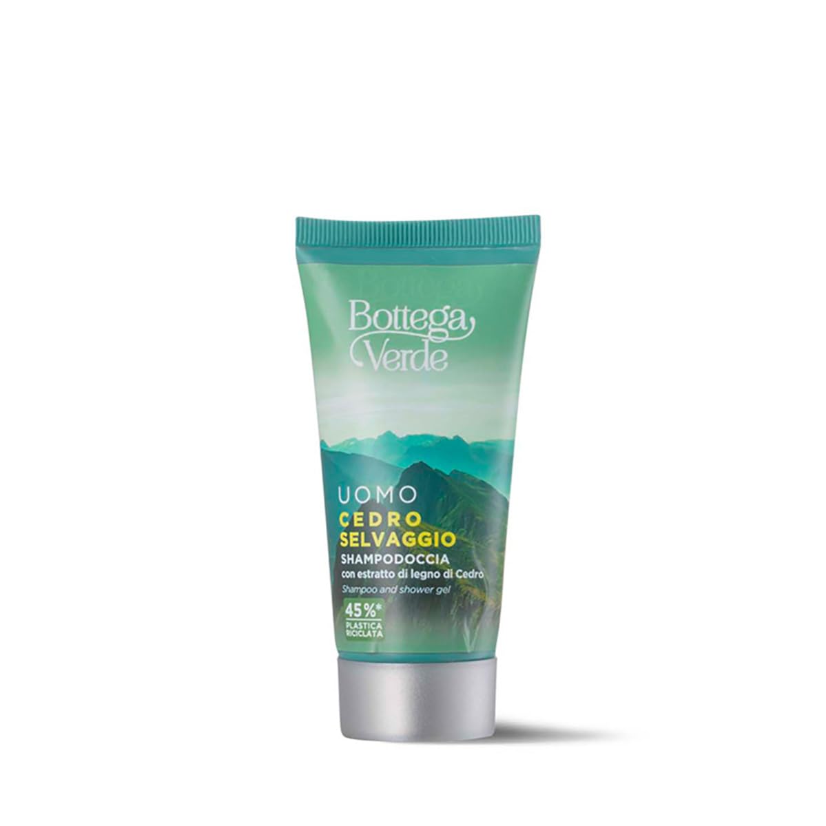Bottega Verde - Cedro Selvaggio, Confezione Regalo Uomo con Eau de Toilette 50 ml e Shampoo Doccia 50 ml, in un Elegante Cofanetto, Idea Regalo