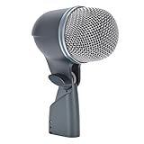 Bewinner Dynamisches Mikrofon Im Vintage-Stil, 180° Drehbares Gesangsmikrofon mit Nierencharakteristik und Stoßdämpfender Struktur Zur Geräuschabschirmung für Studioaufnahmen auf der