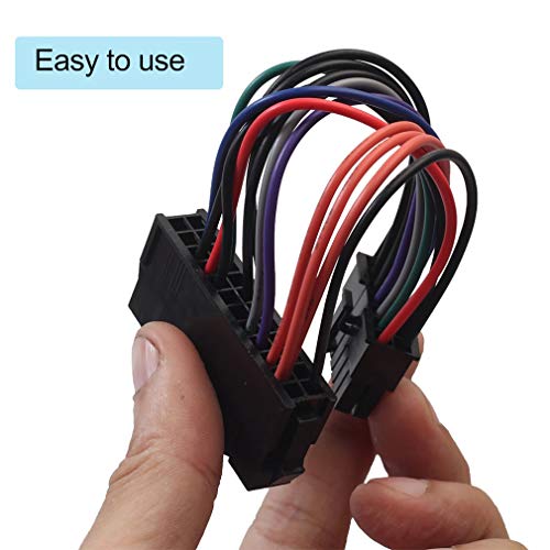 KinshopS 24-Pin to 14-Pin Cable(4-Inch) ATX PSU Main Power Adapter Cable for Lenovo